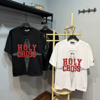 Hellstar Holy Cross Graphic Print Oversized T-Shirt