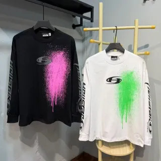 Hellstar Spray Graphic Long-Sleeve T-Shirt