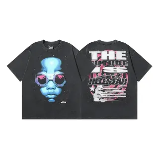 Hellstar The Future Is Hellstar Oversized Graphic T-Shirt