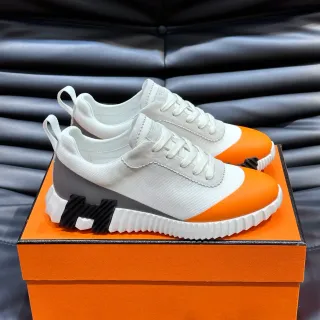 Hermès Oran Sneaker Blanc Orange Gris Noir Lifestyle Sneakers
