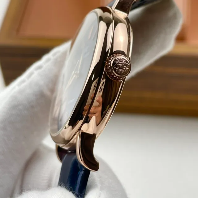 IWC Portofino Automatic Blue Sunburst Dial Mechanical Watch 6