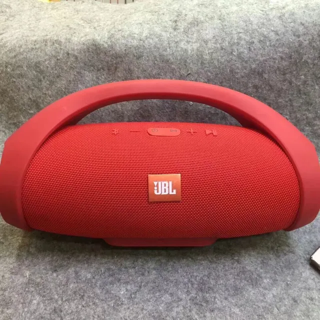 JBL Noir Rouge Conception Robuste Poignée de Transport Intégrée Supérieure Haut-Parleur Portable 13