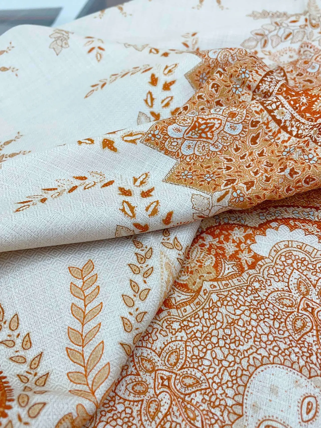 Loro Piana estampado de Paisley bufanda de Cachemira 9