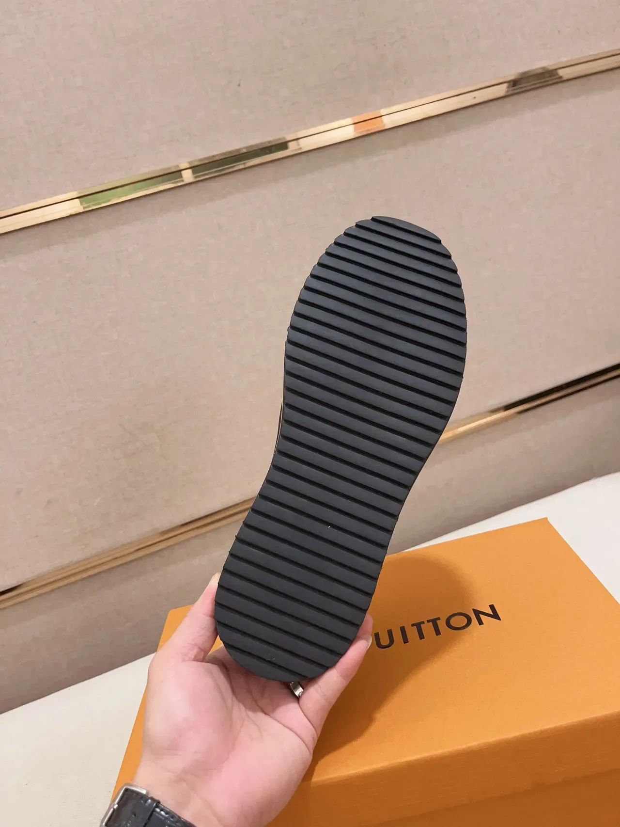 Louis Vuitton Black Multicolor Slip-On Damier Check Canvas Loafer 8