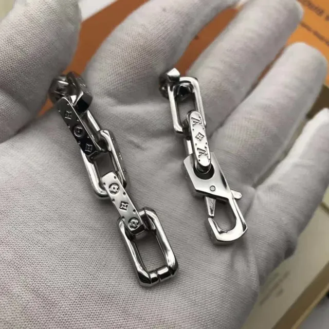 Louis Vuitton Chain Reaction Chunky Chain Link Bracelet 5