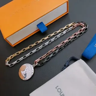 Louis Vuitton Iconic Monogram Corrente Multi-Metal Colar