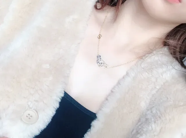 Collier Louis Vuitton Lock & Key Dual-Tone Or et Argent 8