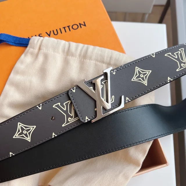 Louis Vuitton LV Initiales Monogram 皮革腰带 3