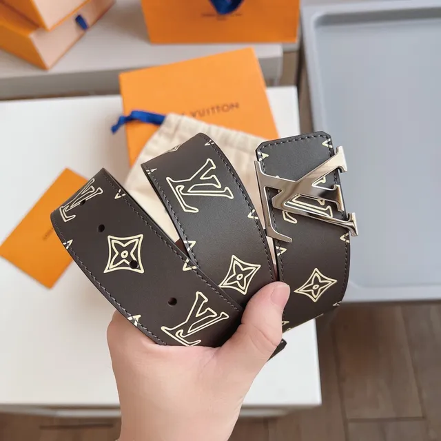 Louis Vuitton LV Initiales Monogram 皮革腰带 5