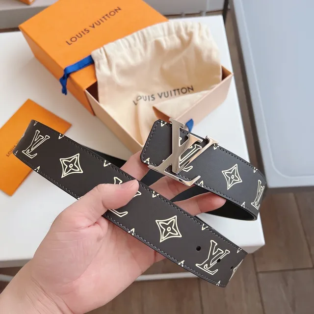 Louis Vuitton LV Initiales Monogram 皮革腰带 7