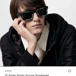 Louis Vuitton LV Super Vision Square óculos de sol