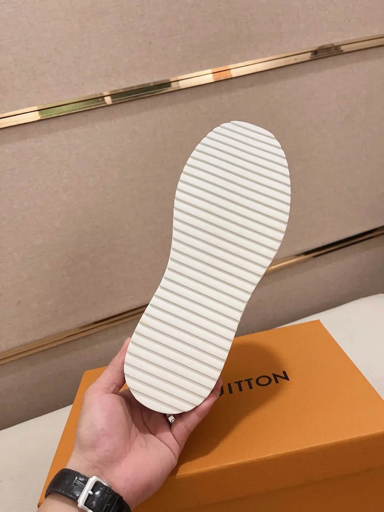 Louis Vuitton LV Trainer Damier Check White Lifestyle Sneakers 9