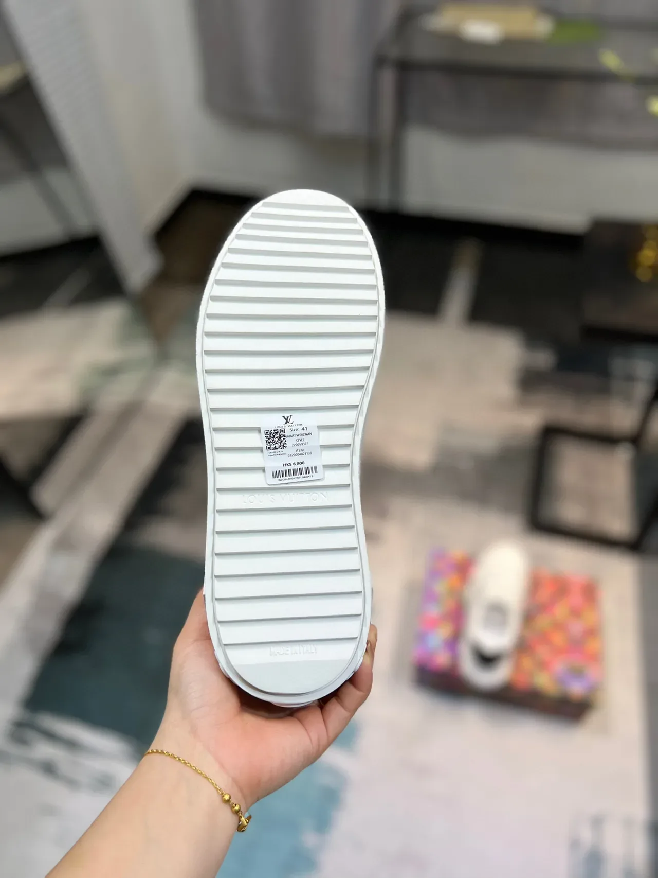 Louis Vuitton LV Trainer Chaussures Lifestyle Blanc Noir Monogramme Embossé Low-Top 9