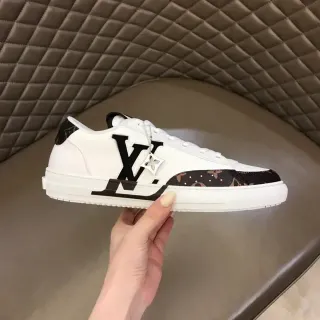 Louis Vuitton LV Trainer blanco negro Low-Top Monogram Canvas Accents Lifestyle Sneakers