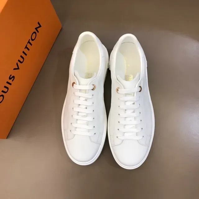 路易威登 LV Trainer 白金 印花 棋盘 平台鞋底 生活方式运动鞋 2