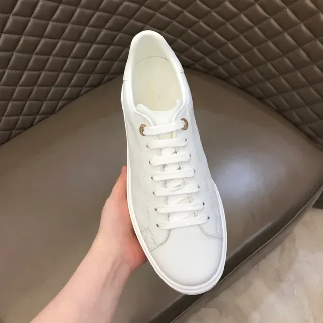 路易威登 LV Trainer 白金 印花 棋盘 平台鞋底 生活方式运动鞋 5