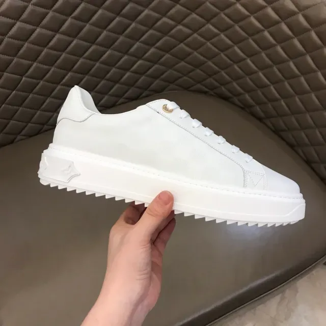 路易威登 LV Trainer 白金 印花 棋盘 平台鞋底 生活方式运动鞋 6