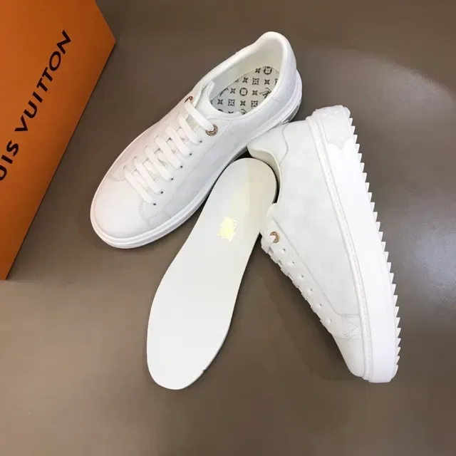 路易威登 LV Trainer 白金 印花 棋盘 平台鞋底 生活方式运动鞋 9