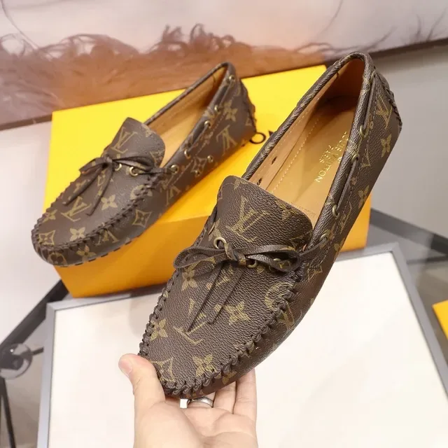 Louis Vuitton Monogram Canvas Tassel Loafers 7