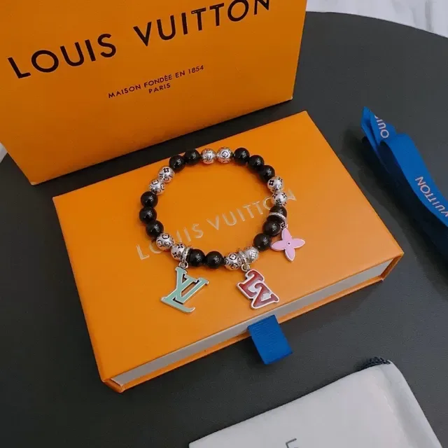 Louis Vuitton Monogram Charm Beaded Bracelet 3