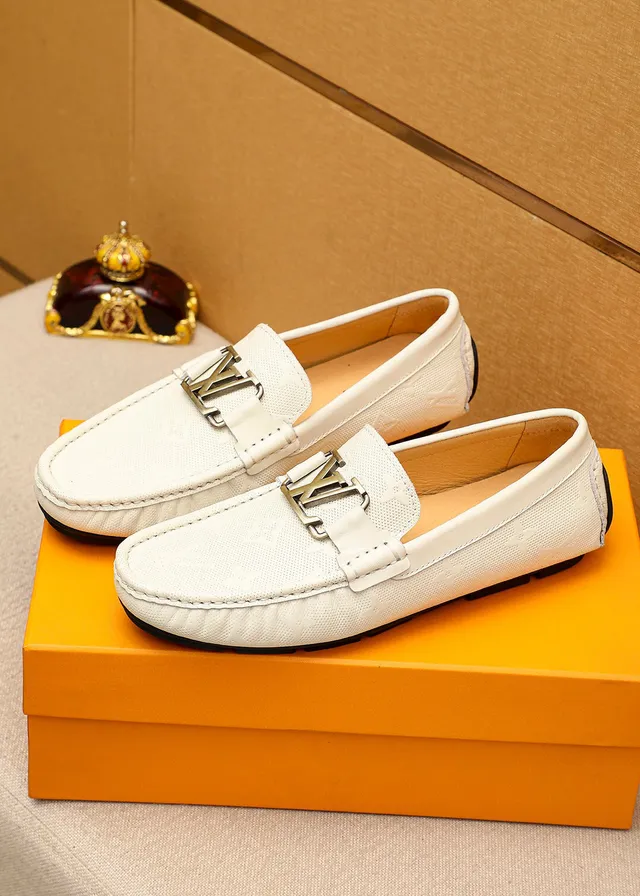 Louis Vuitton Monogram-Embossed Twist-Lock Loafer 4