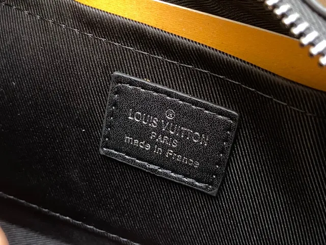 Louis Vuitton Petite Malle কালো নারাঙ্গা বাক্স সিলুয়েট মোনোগ্রামড চামড়ার চেইন ব্যাগ 2