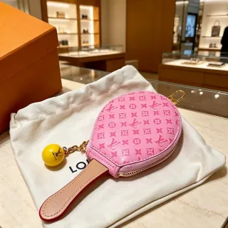 Louis Vuitton Ping Pong Monogram Pink Coin Purse