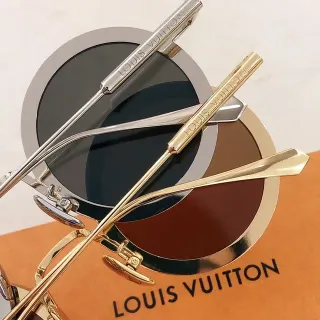 Louis Vuitton Round Metal Frame Sunglasses
