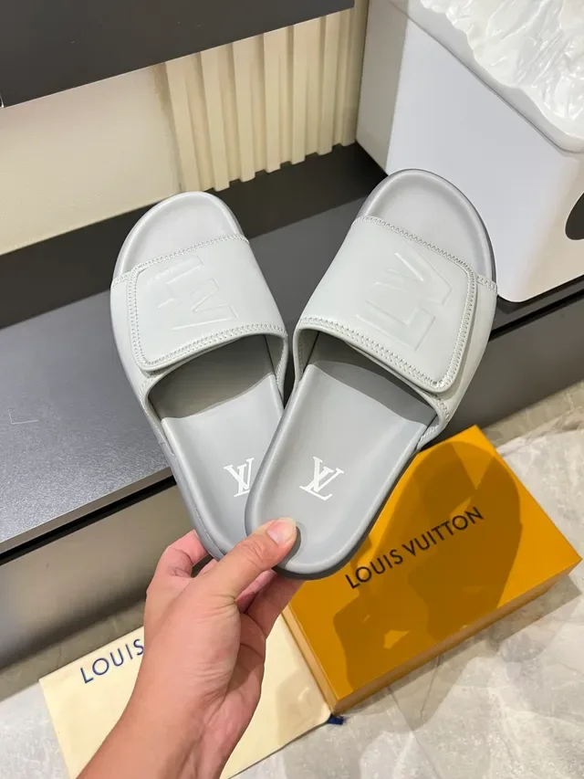 Louis Vuitton Slide Monogram Strap Slippers 9