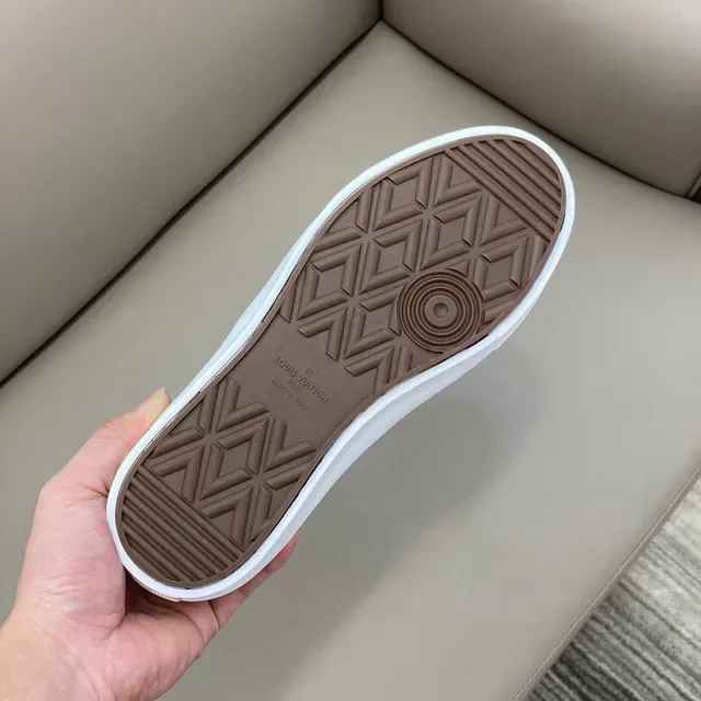 Louis Vuitton Slip-On Monogrammed Textile Black White Lifestyle Sneaker 2