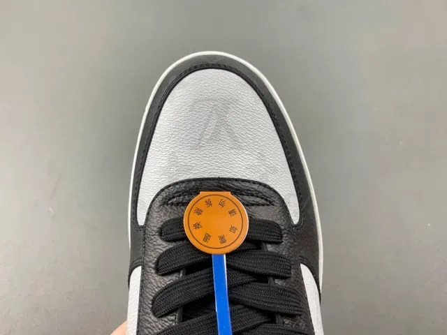 Louis Vuitton White Black Monogram Canvas Leather Overlays Lifestyle Sneakers 5