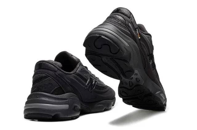 New Balance 1000 Monochromatic Black Chunky Sneakers 3