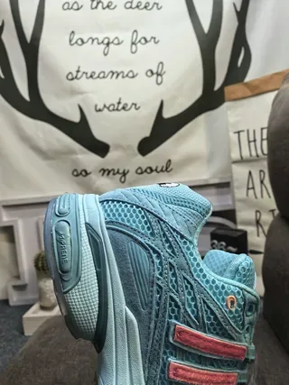 New Balance 9060 Aqua Pink tênis lifestyle 3