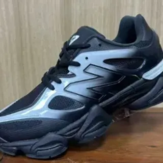 New Balance 9060 Black and Silver মোটা সোলের স্নিকার