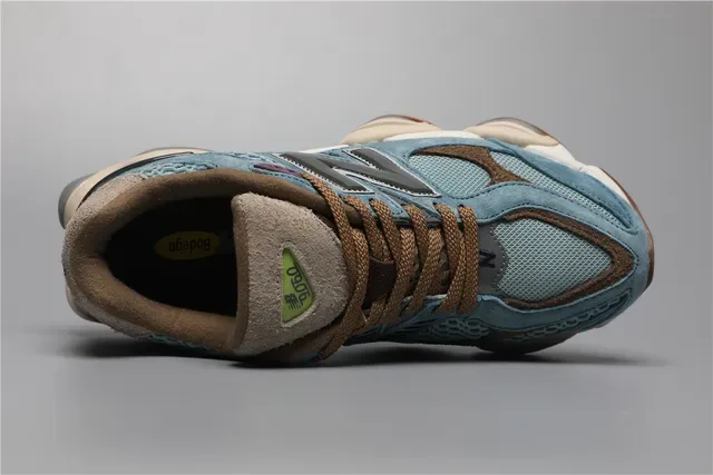 New Balance 9060 Dusty Blue Brown Lifestyle Sneakers 7