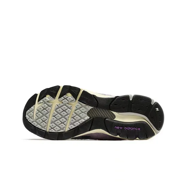 New Balance 990 Tênis lifestyle de camurça e malha lavanda 2