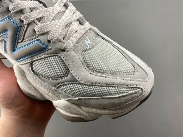 New Balance Zapatillas Chunky Gris Azul Midsole Malla Y Ante 2
