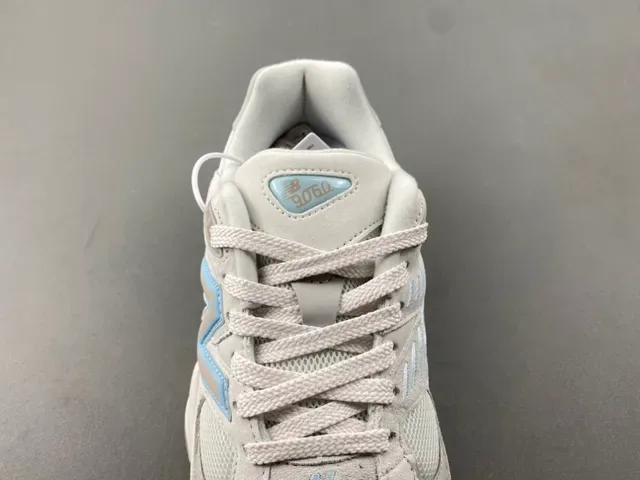 New Balance Zapatillas Chunky Gris Azul Midsole Malla Y Ante 6