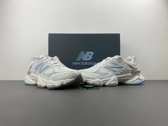 New Balance Zapatillas Chunky Gris Azul Midsole Malla Y Ante 12