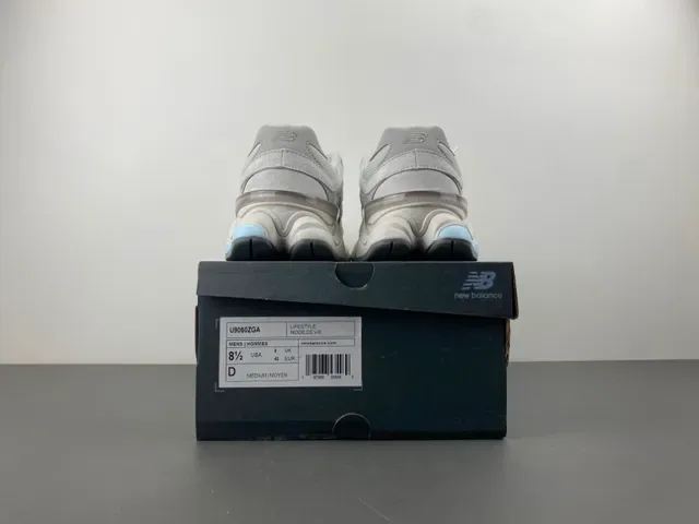 New Balance Zapatillas Chunky Gris Azul Midsole Malla Y Ante 16