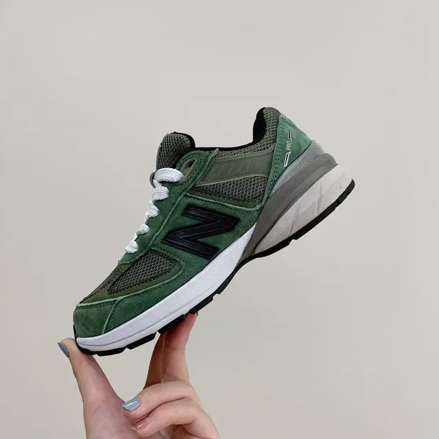 New Balance Verde Branco Low-Top Mixed-Material Upper Lifestyle Sneakers 21