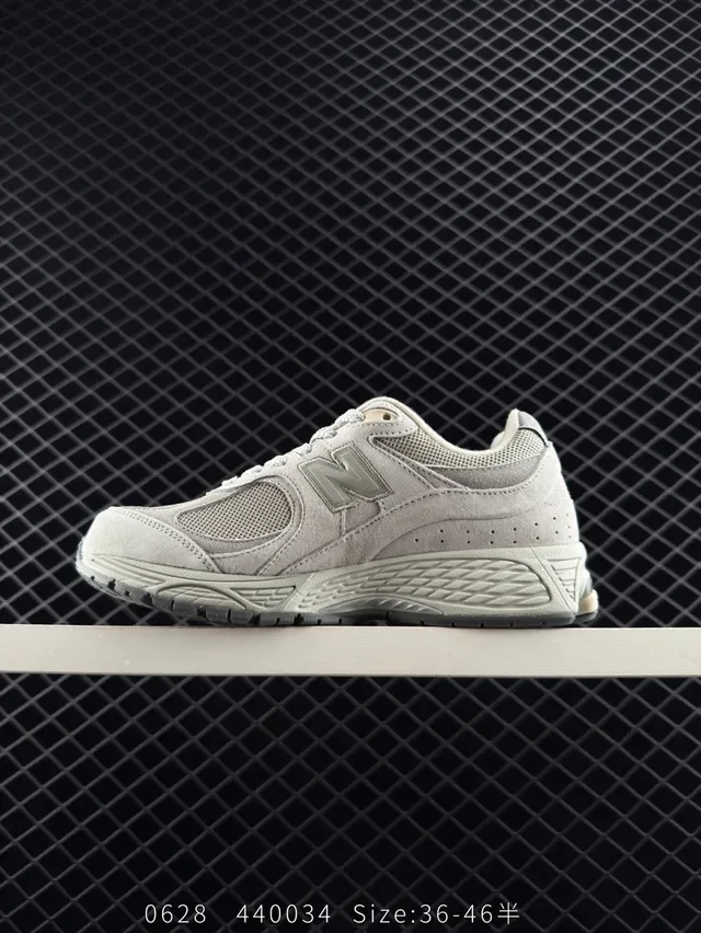 New Balance ML2002R0 灰黑色 低帮 混合材质鞋面 生活方式运动鞋 4