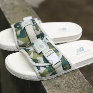 New Balance Slide Camouflage Strap Slippers