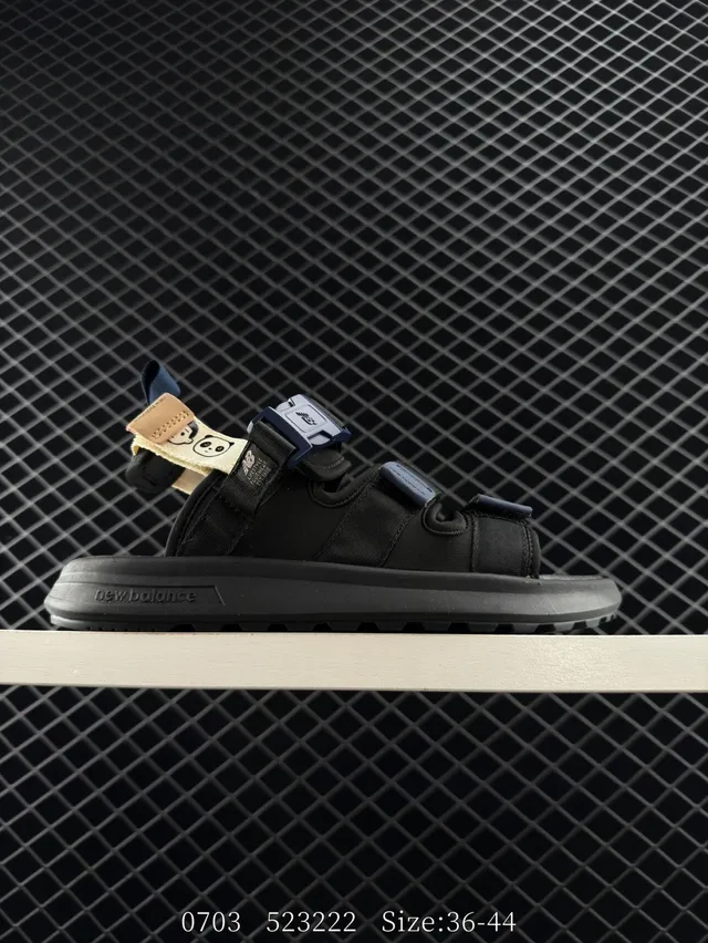 New Balance x Noritake NB0 Black Casual Sandals 4