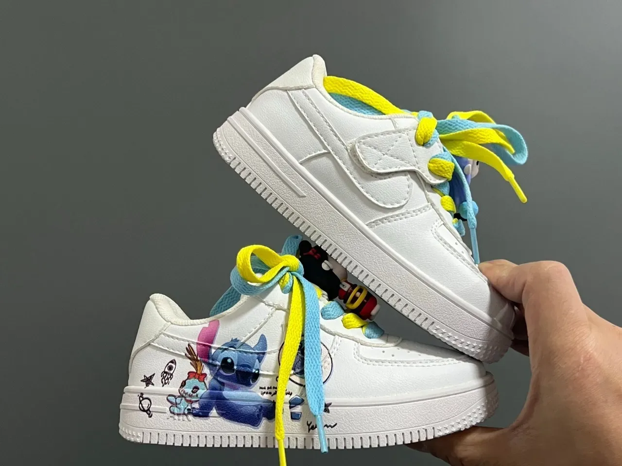 Nike Air Force 1 Low Custom Hand-Painted Character Lifestyle Sneakers 15