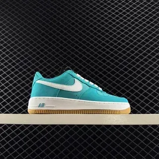 Nike Air Force 1 Low تركواز سويد أحذية لايف ستايل