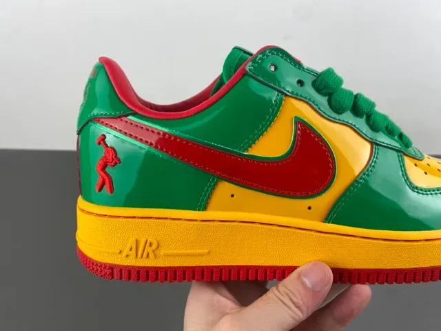 Nike Air Force 1 Multicolor Glossy Lifestyle Sneakers 3