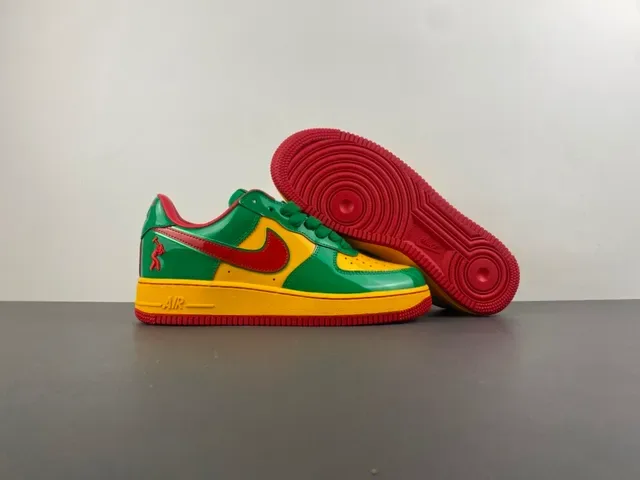 Nike Air Force 1 Multicolor Glossy Lifestyle Sneakers 12
