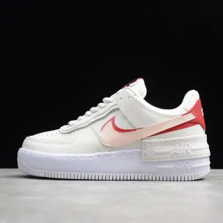 Nike Air Force 1 Shadow Chaussures Lifestyle Blanc Rouge Rose