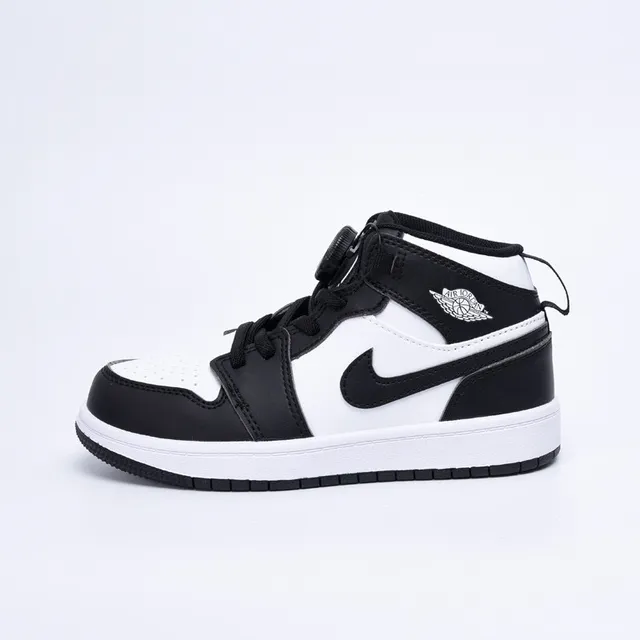 Nike Air Jordan 1 High Tênis de Basquete Infantil Vermelho Preto Branco 12